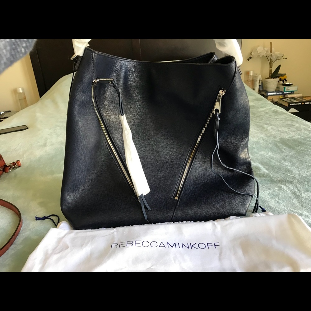 NWT Rebecca Minkoff Navy Hobo Bag